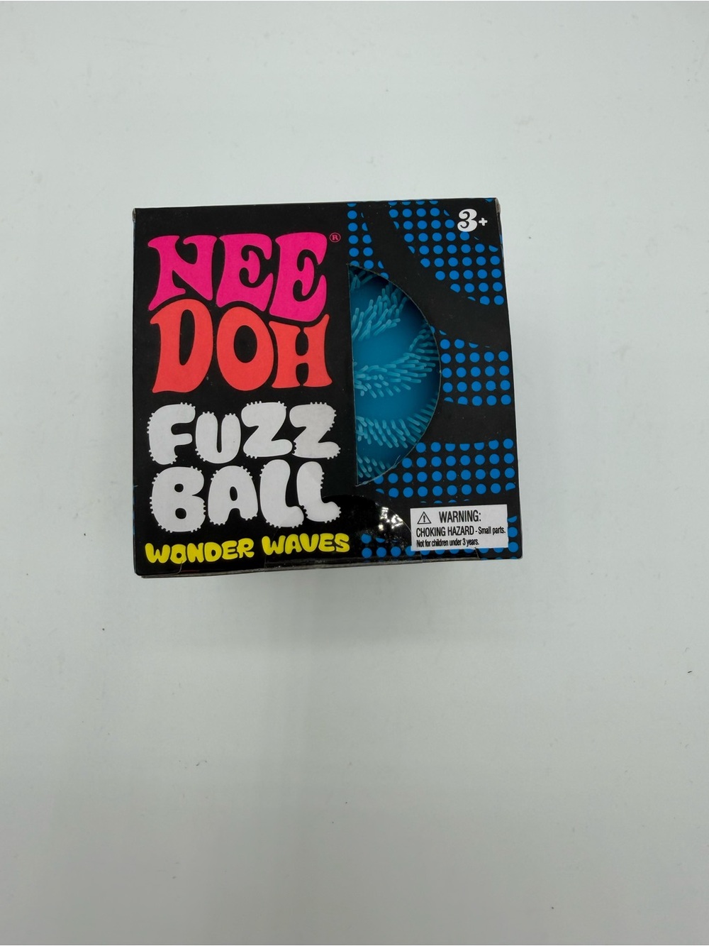 NeeDoh Fuzz Ball Wonder Waves - Blue
